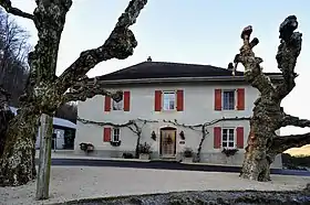 Das ehemalige Schleusenhaus am Nordende der Scheitelhaltung