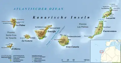 Lage der Insel