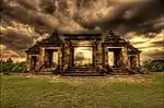 Der Tempel Ratu Boko (HDR)