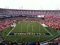 American-Football-Spiel in Candlestick