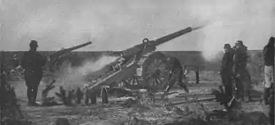 Eine Kanone 155 L  1915