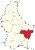 Lagekarte Kanton Grevenmacher