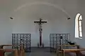 Blick zum Altar der renovierten Kapelle