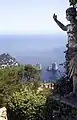 Blick von den Gärten des Augustus auf die Faraglioni