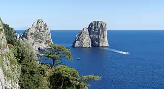 Faraglioni vor Capri