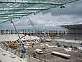 Das Stadion im Juli 2008 während der Bauphase