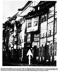 Gronerstraße 27, 1854.Pfeil: Gaußhaus.