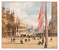 Markusplatz in Venedig