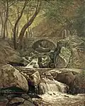 Im Keppgrund bei Hosterwitz (C. G. Carus, ca. 1850/55)