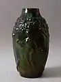 Vase mit Lüsterglasur, Entwurf und Ausführung Carl Kornhas, um 1910