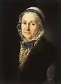 Theresa Iwanowna Schnee, Urgroßmutter des Schriftstellers Nikolai Gretch, 1777