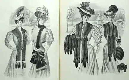 Cravatten, Stolen und Muffe  (Carl Salbach, Berlin, 1906)
