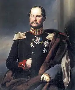 Carl von Preußen mit Zobelfutter (1852)