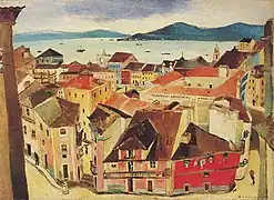 Lissabon Bouquet, 1935, Öl auf Leinwand, 72 × 100 cm