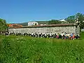 Hórreo von Carnota, Galicien