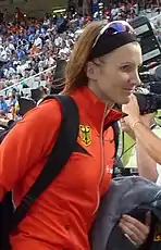 Carolin HingstRang zehn mit 4,35 m