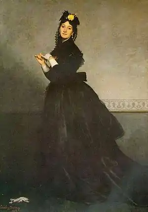 Emile Auguste Carolus-Duran Portrait der Mme***