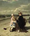 At the seashore