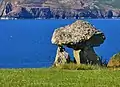 Dolmen Carreg Samson in Pembrokeshire, Wales