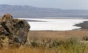 Soda Lake in der Ebene