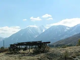 Blick auf die Carson Range