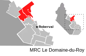 Lage von Saint-Félicien in Le Domaine-du-Roy