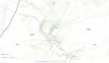 Karte der Tumulus-Stätte, Les Chirons Bougon, Esri World Topographic Map, auf geoportail.gouv.fr