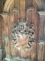 Wappen der De Gentili am Eingangsportal