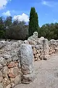 Pilaster im nördlichen Raum