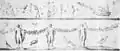 Reproduktion der Wand mit den Genien und Putten (1891)