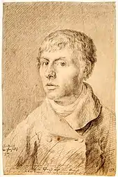 Caspar David Friedrich: Selbstporträt, um 1800