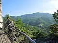 Panoramablick vom Nordturm der Burgruine