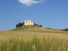 Die Ruinen der Burg Friedrichs II.