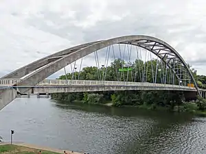 Lotbrücke Castelmoron
