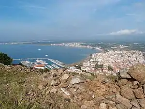 Talblick vom Kastell