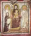 Nikopeia, Fresko in den Commodilla-Katakomben in Rom, 528