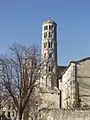 Turm der Kathedrale von Uzès, Provence (um 1100)