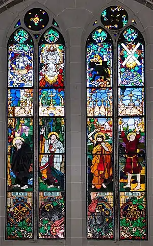 1. Apostelfenster (Józef Mehoffer)