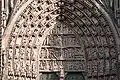 Tympanon des Hauptportals der Westfassade