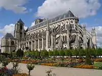 Cathedrale Saint-Etienne, Bourges, außen