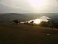 Blick auf den Cătina-See