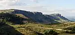 Blick vom Col de Perjuret auf den Südrand des Causse