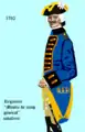 Régiment Mestre de Camp Général cavalerie  1762 bis 1767