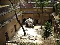 Versunkener Hof in Shaanxi, China