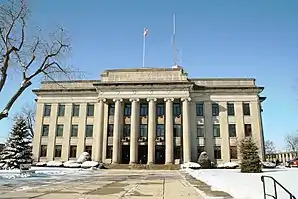 Mercer County Courthouse in Celina