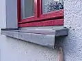 Neue Fenster und Standard-Fensterbank­bleche (2009)