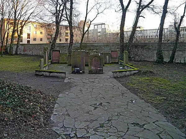 Grabsteine im Ehrenfeld