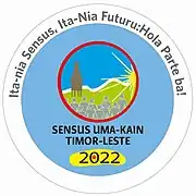 Logo des Zensus 2022