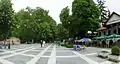 Das Zentrum von Sokobanja