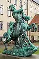 Le centaure Nessus enlevant Déjanire von Laurent Marqueste, Dom zu Viborg